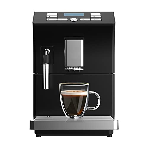 Cafetera expreso automática con espumador de leche