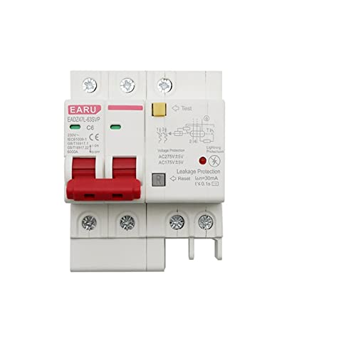 BUTPDYPEP 5�� 6A 2P SPD �c���d���Ւf�� �ߕ��׉ߓd�� RCBO RCB �ی�t�� MCB �R��v���e�N�^�[
