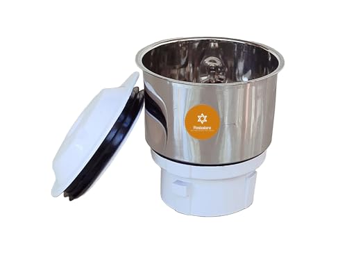 Image of inchChutney Jar for- Preethii Crown MG-205, Crown Plus MG-258, Crown Pro MG-254 Models Mixer Grinder's (330ml Capacity) Black