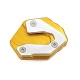Fácil de instalar: la almohadilla de soporte de soporte lateral Fácil de instalar o quitar, simplemente complete el proceso de montaje girando los tornillos. Práctico y conveniente en uso. Una herramienta práctica que la necesitará.