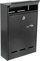 Burg-Wächter, Anlagenbriefkasten, A5 Einwurf-Format, Verzinkter Stahl, Pocket 5871 E, Eisen