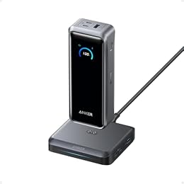 Anker Prime Power Bank, 26,250mAh 300W with Fast Charging Base