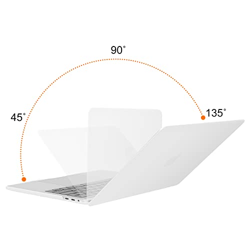 Image of MOSISO Compatible with MacBook Pro 13 inch Case M2 2025, 2024, 2023, 2022-2016 A2338 M1 A2251 A2289 A2159 A1989 A1708 A1706, Plastic Hard Shell&Keyboard Cover&Screen Film&Storage Bag, White