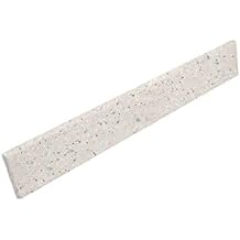 Swan VT02103SS.040 Ellipse/Contour 0.375-in L x 21-in W x 3-in H Solid Surface Vanity Side Splash, Bermuda Sand
