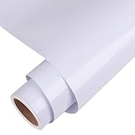 GLOSSY PERMANENT VINYL - The glossy adhesive vinyl will easily help you catch the eye. EASY TO USE - Our adhesive vinyl use excellent PVC material, the good cutting characteristics make our adhesive vinyl is easy to cut, weed and transfer. PET BACKIN...