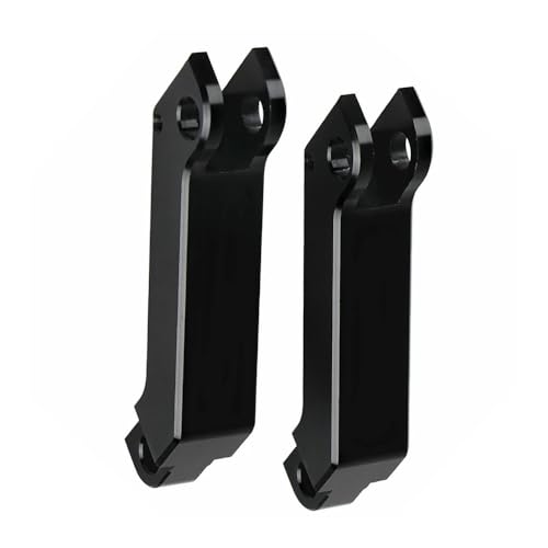Repose-pieds de moto avec rallonges et pinces de support pour Softail Dyna et King
