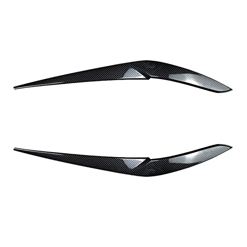 Paupières de phares pour BMW X5 G05 X6 G06 2018-2022 Noir Brillant