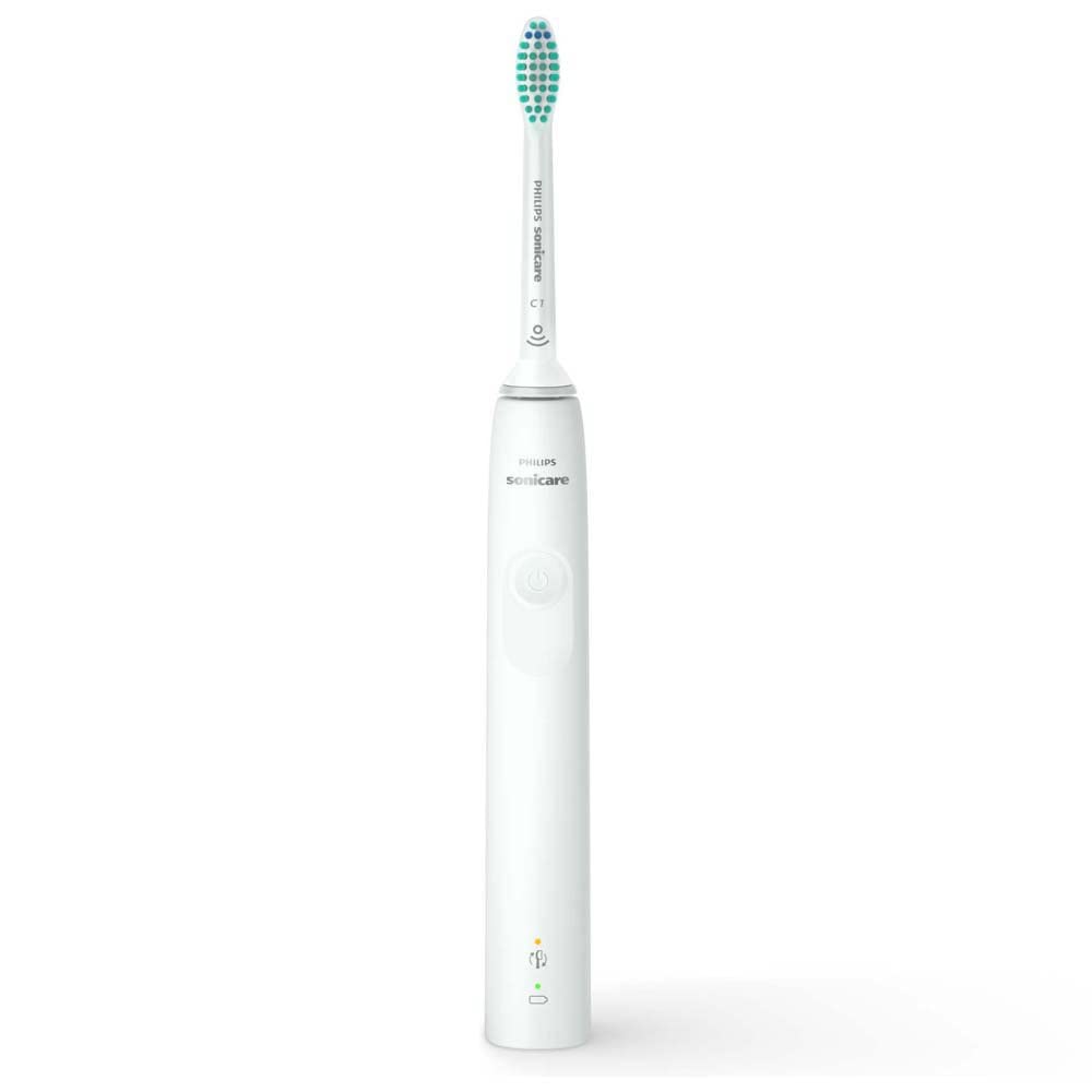 Philips Sonicare 3100 Serie HX3673/13 – Elektrische Schallzahnbürste (weiß) mit Drucksensor