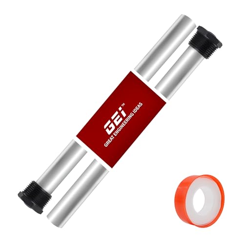 2 Pack RV Water Heater Anode Rods, Anode rod for RV hot water heaters, Replacement Part 232767-3/4"NPT threads 9.1 length