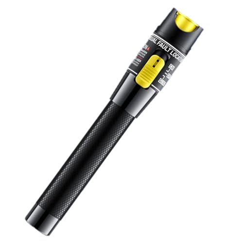 Visual Fault Locator,100-120KM 100mW Fiber Optic Cable Tester Meter VFL Red Light Pen Light Source Testers(100-120KM)