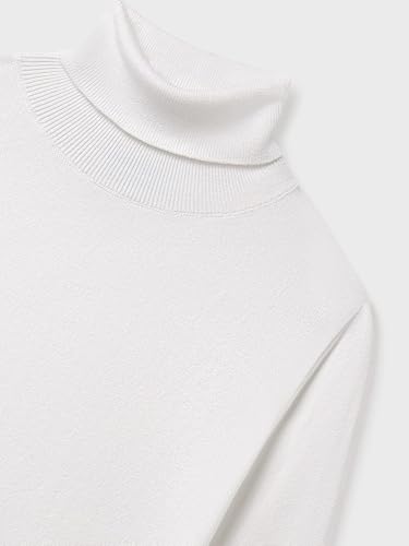 Mayoral Basic Knitting Turtleneck for Girls Natural3