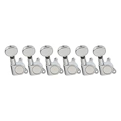 Musiclily Pro Mécaniques 6-en-ligne Scellées Bouton Forme ovale Côté Droite pour Fender Stratocaster Telecaster Guitare… - Les Beatles, Paul McCartney, John Lennon, RIngo Starr, George Harrison