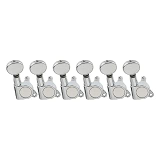 Musiclily Pro Mécaniques 6-en-ligne Scellées Bouton Forme ovale Côté Droite pour Fender Stratocaster Telecaster Guitare… - Les Beatles, Paul McCartney, John Lennon, RIngo Starr, George Harrison