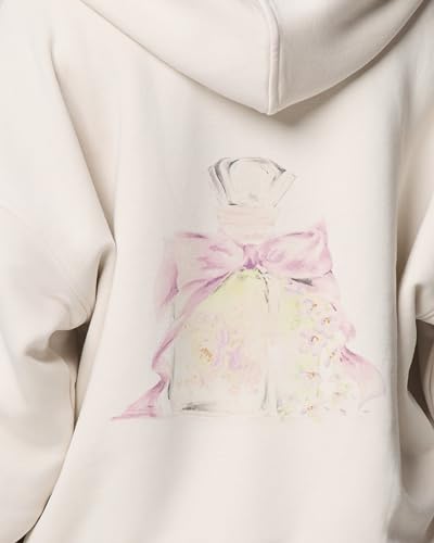 Image of florence by mills Women's Cozy Crush Oversized Graphic Zip Hoodie