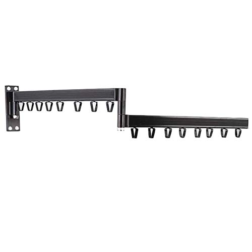 RONGJJ Folding Clothes Drying Racks Rotation, Clothing Airer Washing Line Dryer For Space-Saving Balcony, A