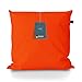 LILENO HOME Lot de 2 housses de coussin 60 x 60 cm [Orange] – Housse de coussin super douce (sans coussin) – Housse de coussin avec fermeture éclair pour l'intérieur et l'extérieur – Capri