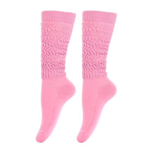 Image of Gvhntk Slouch Socks Women 80s 90s Scrunch Socks Extra Long Slouchy Sock Knee High Sock