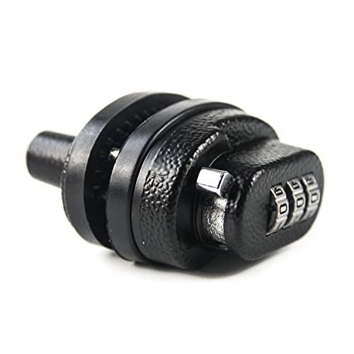 GUGULUZA Waffenschloss Abzugschloss 3-Ziffern Kombination Stahl, 2 Stück