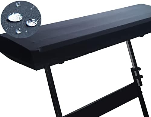 Mooson Piano Dust Cover 61-88 Keys Weighted Keyboard Small Keyboard Piano Covers Waterproof Locking Clasp Keep It From Dust and Dirt (61-76 KEYS)