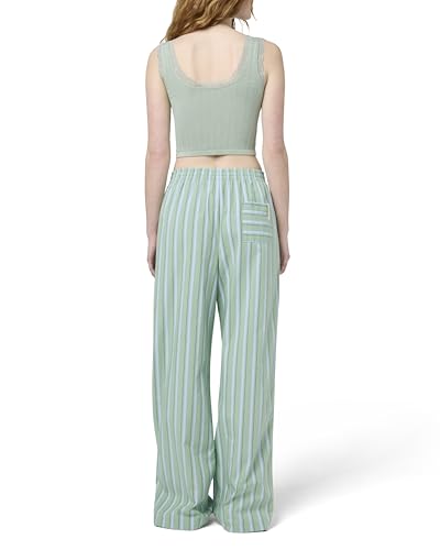 florence by mills Women's Villa Collection Poplin Stripe Boxy Sleep Pant3