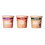 Urban Noodle Tom Yum, Spicy Pho & Yaki Umami Ramen Noodles, Vegan Friendly Premium Instant Noodles With Authentic Asian Flavours, 87.5 g Pots, Multipack of 6 (2 Flavours Each)