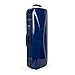 Crossrock Fiberglass Double Violin Case for Two Full-size Violins with TSA Lock-Navy Blue (CRF2020DVNVBL)