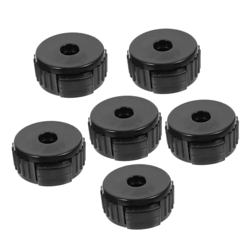 GOOHOCHY Drum Universal Fixing Nuts 6pcs Cymbal Quick Assembly Nuts Drum Cymbal Parts