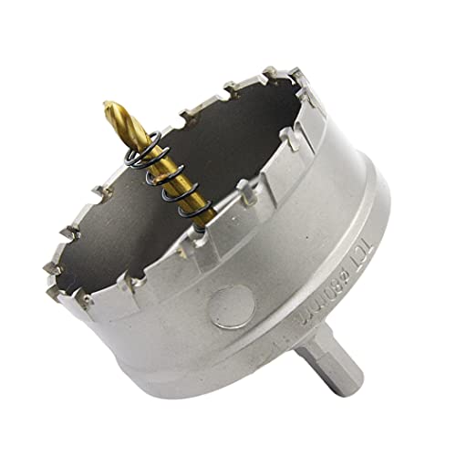 ホールソーLAIWEI超硬ホールカッター、ステンレス鋼ドリルビット、ツイストドリルビットはより鋭く、より耐久性があり、切断直径80mm