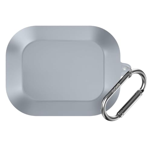 Image of Soft Silicone Case Cover Compatible for Realme Buds Air 8 (Master Grey)
