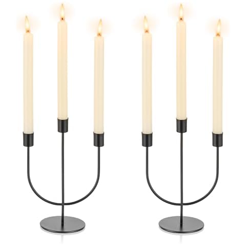 Romadedi Modern 3 Arm Candelabra Set Cover