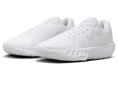 Nike Men's Air Zoom G.T. Cut Academy 2, White/White-Platinum Tint, 10.5
