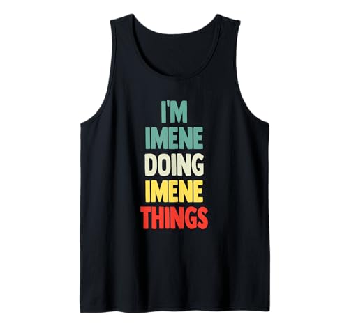 Il nome è Imene che dice sarcastico Tee Imene, design personalizzato per nome per Imene è un'ottima idea regalo per le donne regalo per imene divertente, nome personalizzato Imene, regalo di compleanno con nome Imene, divertente design personalizzato per maglietta Imene.