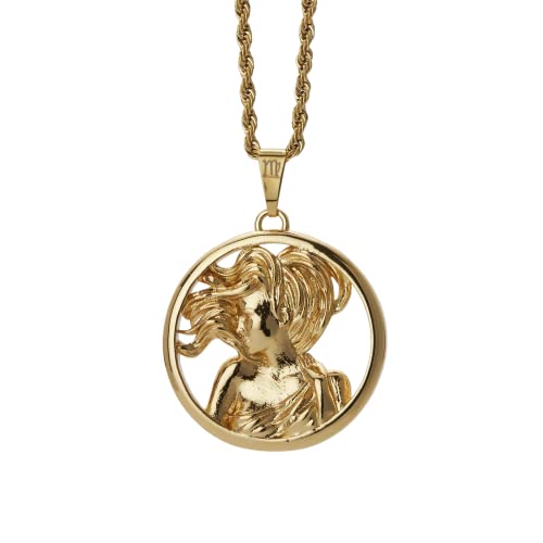 Eternal Rose Zodiac Necklaces (Eternally Virgo), Gold