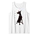 Dobermann Shirt Dobermann Pinscher Hund Mama Papa Liebe Haustier Welpen Tank Top
