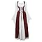 Deguisement Médiévale Renaissance Robes Maxi Parti Costume Vintage D Guisements Halloween Gothique Femmes Cosplay Carnaval Victorien 2 Pi Ces
