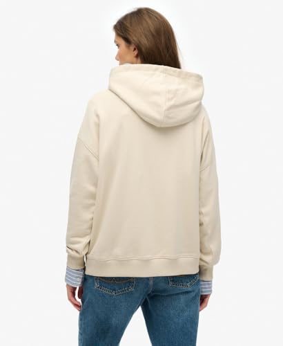Sweat shirt Superdry Sweatshirt à capuche métallisé femme Venue EU - vue 5