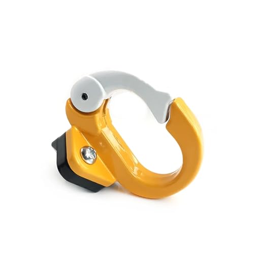 Crochet avant trottinette Xiaomi griffe de rangement jaune robuste