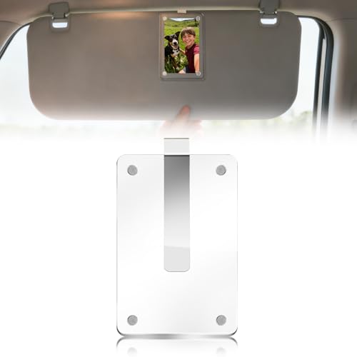 3.5'' x 2.4'' Car Picture Holder Visor Photo Clip -