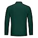 Chef Coat Lightweight Chef Jackets Button Down Crewneck Long Sleeve Baggy Loose Comfort Plain Camisa De Chef para Hombre Custom Fashion Cook Vintage Green