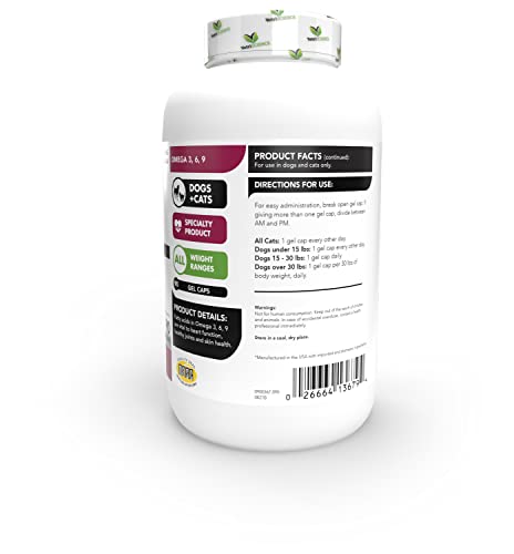 Vetriscience Omega 3 Fish Oil For Dogs And Cats, 90 Soft Gels - Skin And Coat, Heart Health And Immune Support Fish Oil Supplement #TOP2