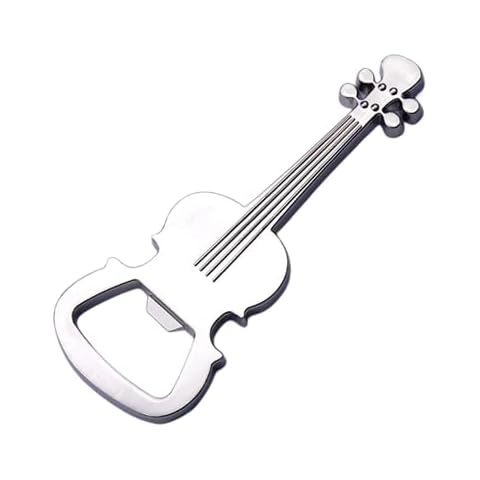 VHIMASA Bottle Opener Guitar Bottle Opener Rocker Bar Blade Beer Bottle Opener Metal Music Gifts for Men Cover