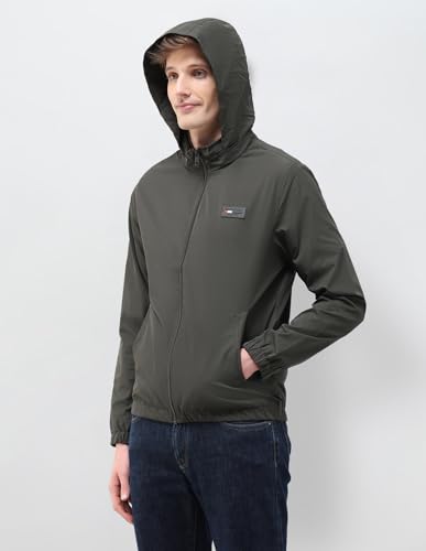 Image of U.S.Polo Association Men's Regular Fit Solid Packable Hood Jacket