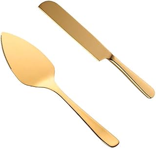 BISDA Wedding Cake Knife Server Set, 304 Stainless Steel Spatula Baking Tool Cake