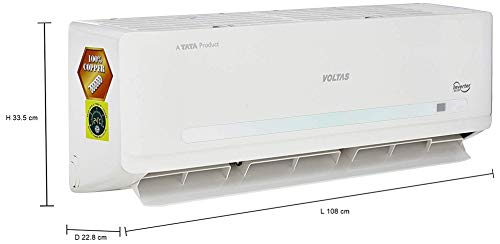 Image of Voltas 2 Ton 3 Star Inverter Split AC (Copper SAC 243V DZV White)