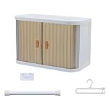 MZRAN Faltbare Puppenschrank Aufbewahrungsbox Erweiterbar Stapelbar Design Enthält 10 Kleiderbügel und Zubehör für Figur Kleiderschrank Organizer