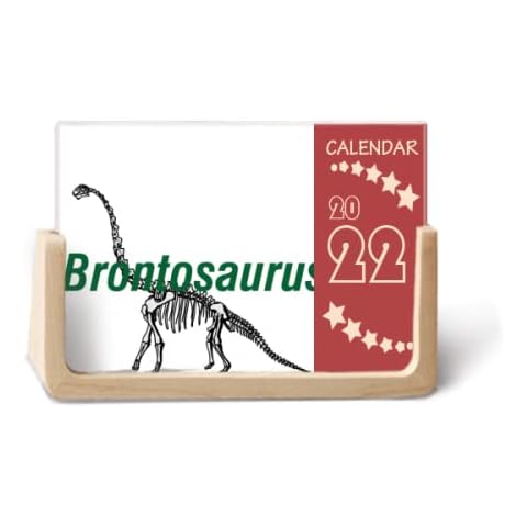 Somatotype Thunderdragon Skeleton 2022 Desk Calendar Planner 12 Month Cover