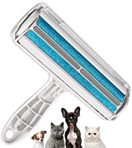 PETIVA Reusable Dog Hair Remover Roller Dog Cat and Other Pets Hairs Cleaning Lint Fur Brush Rollers Easy Hair Removal Furniture, Clothes, Sofa, Carpet, Couch, Bedding (Dog Hair REMUVAR)