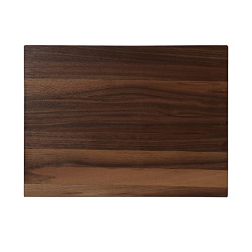 Image of CONSDAN Walnut Cutting Board for Kitchen, USA Grown Hardwood, 16 x 12, with Invisible Inner Handle, Prefinished with Food-Grade Oil, Suitable for Kitchen Edge Grain, 1-1 /2 inch Thick