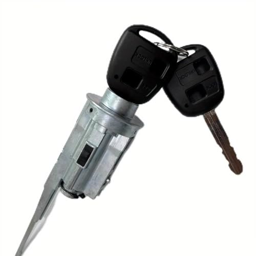 Interruptor de cilindro de cerradura de encendido para coche Toyota Tundra llaves reemplazo 89703-33070 5