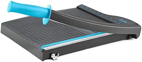 Swingline Guillotine Paper Cutter Heavy Duty, 12 Inch Paper Cutting Board with Guard Rail, Blade Lock